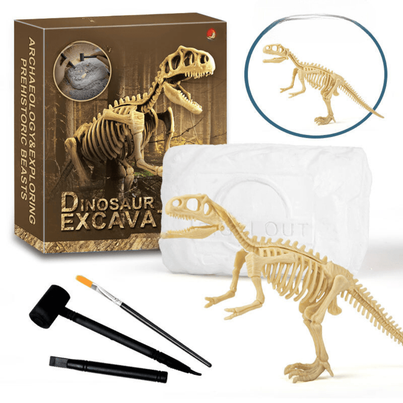 DIY Dinosaur Fossil Discovery Kit for Kids