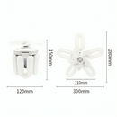 5 Blade Foldable Fan Light