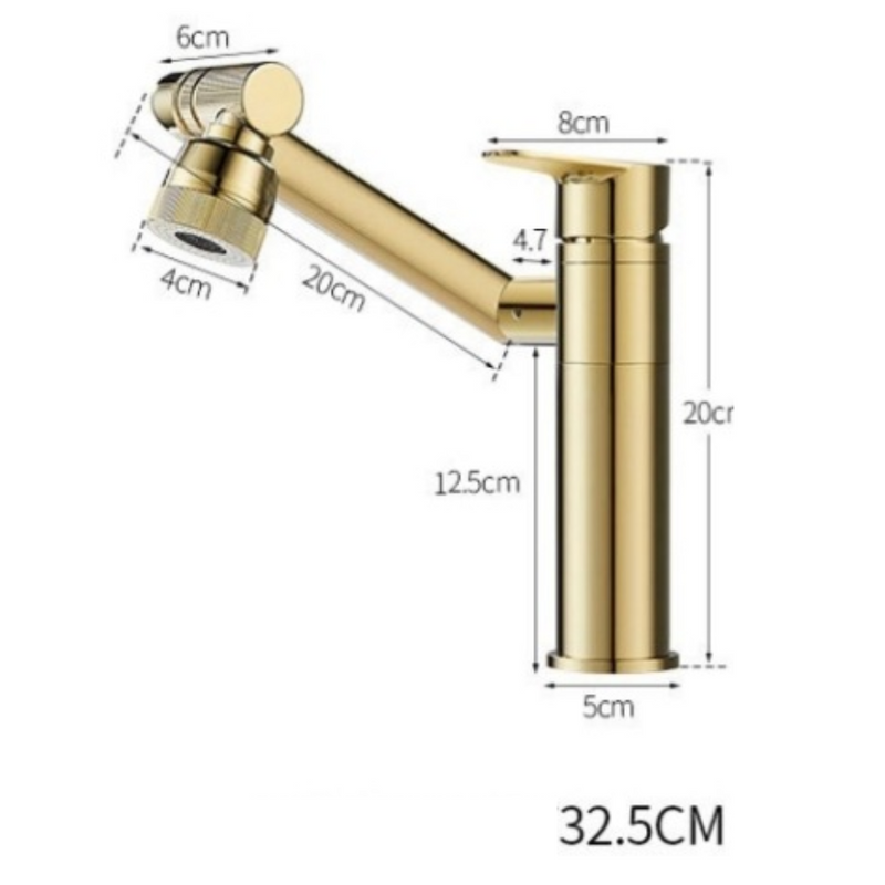 360°Degree Rotating Bathroom Sink Faucet