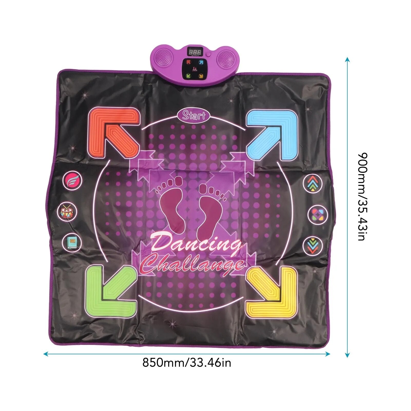 Built-In Music Dance Pad Toy