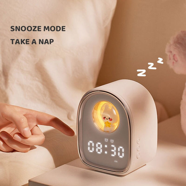 Space Module Rabbit Alarm Clock
