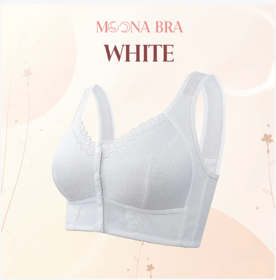 Moona Bra - Front Closure Breathable Bra for Seniors