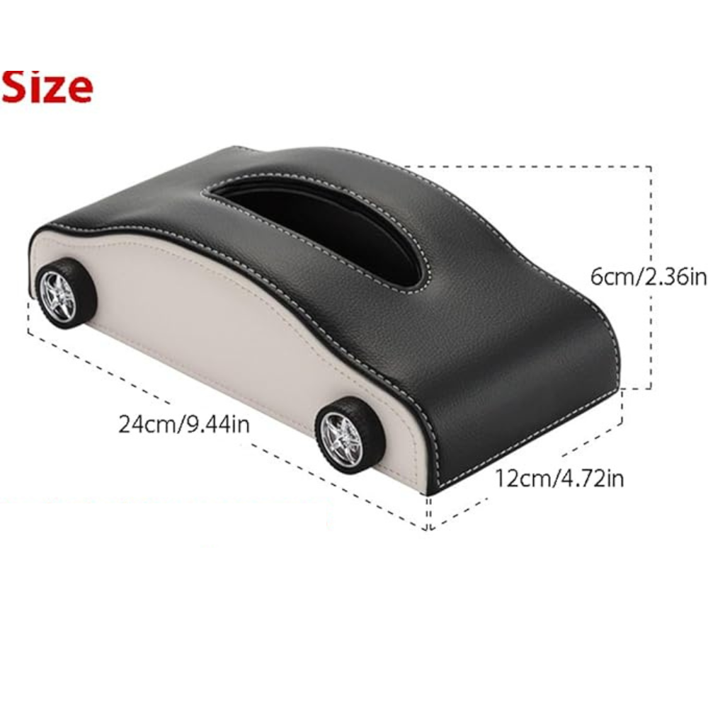 Creative Mini Car logo Tissue Box