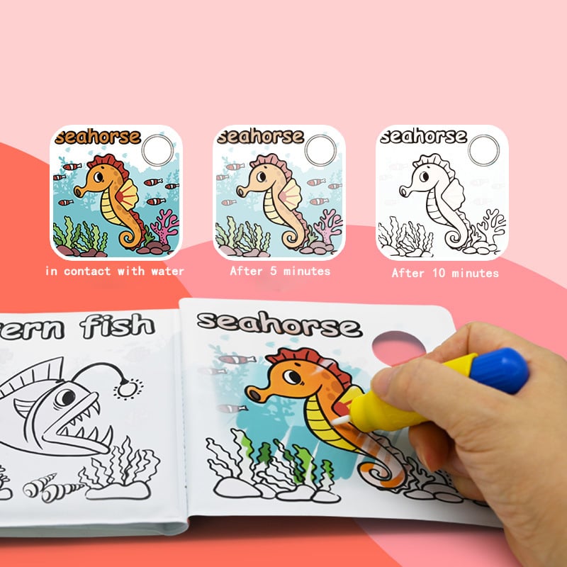 Splash & Learn Water Magic Painting Book