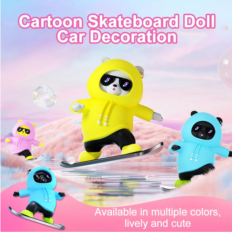 Car Mounted Sliding Cartoon Bear Toy
