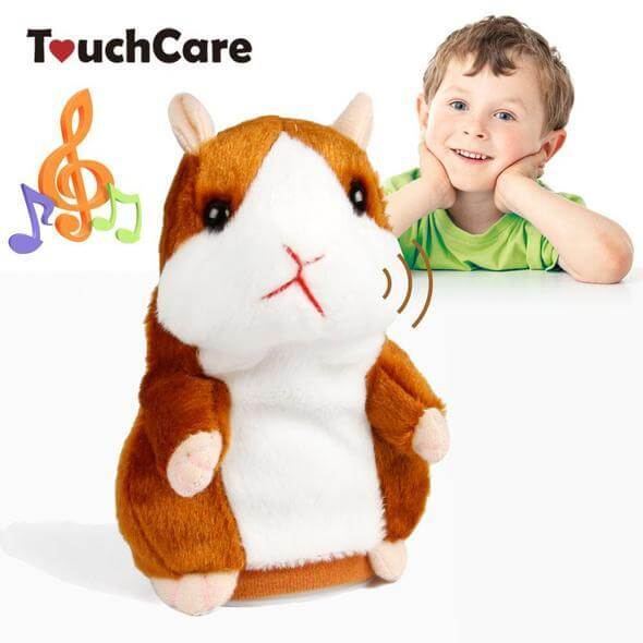 Cute Talking Hamster Plush Toy - Shop Home Essentials