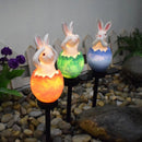 Easter Broken Shell Rabbit Lawn Light - Shop Home Essentials