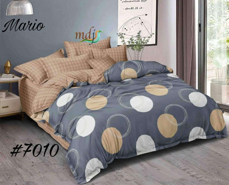 ELASTIC BEDSHEET, KING SIZE WITH 2 PILLOW COVERS - Shop Home Essentials