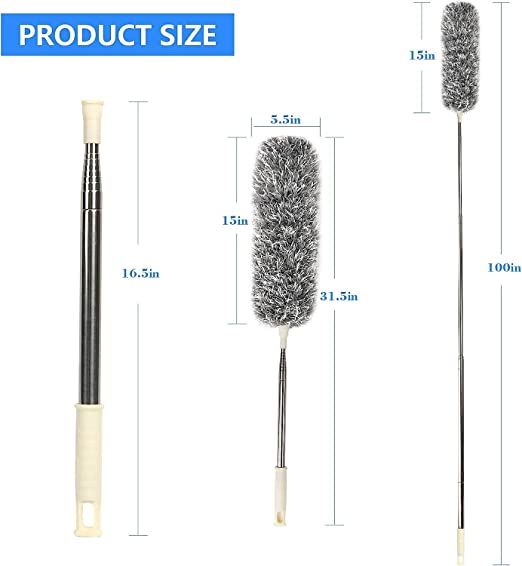 Extendable Micro-fiber Feather Duster - Shop Home Essentials