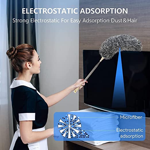 Extendable Micro-fiber Feather Duster - Shop Home Essentials