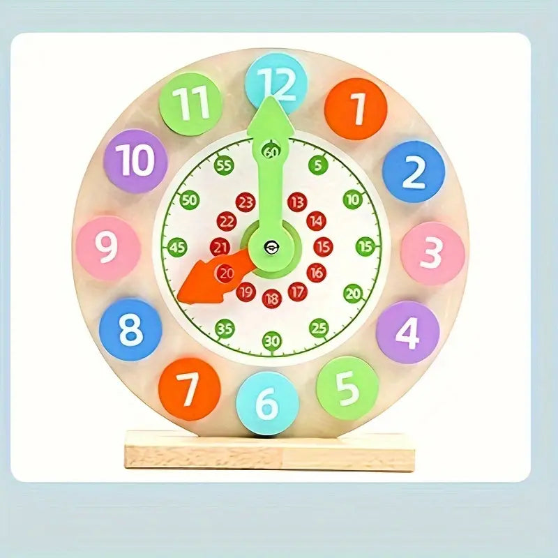 Early Educational Time Clock Toy