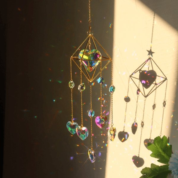 HANDMADE SUN CATCHER WITH CRYSTALS - Shop Home Essentials