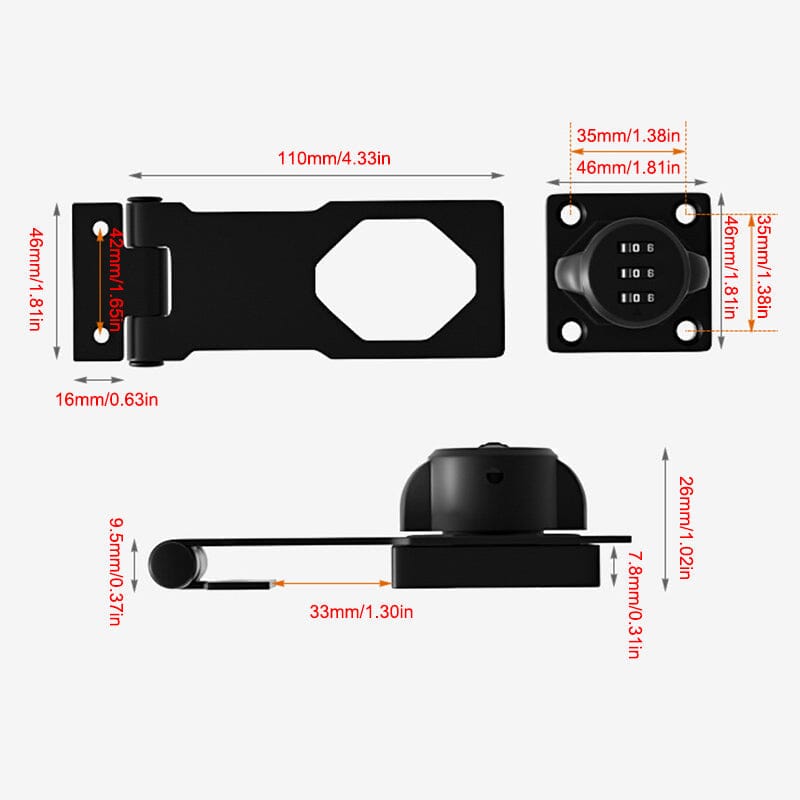 Household Cabinet Password Locks - Shop Home Essentials