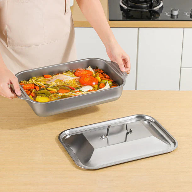 Multi-Purpose Rectangular Roaster Pan