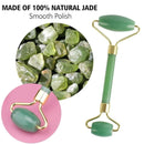 Jade Facial Roller - Natural Beauty Massager for Glowing Skin - Shop Home Essentials