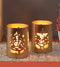 Laxmi Ganesh Tealight Glass Holder - Shop Home Essentials