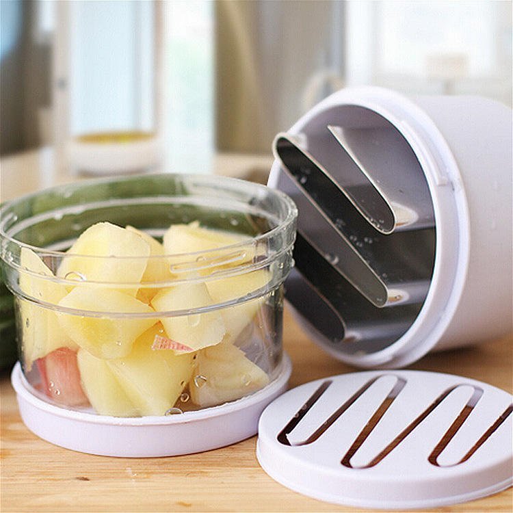 Multifunctional Stainless Steel Hand Press Food Chopper - Shop Home Essentials