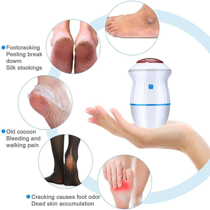 New Electric Foot Grinder Skin Hard Rupture Skin Trimmer Dead Skin - Home Essentials Store Retail