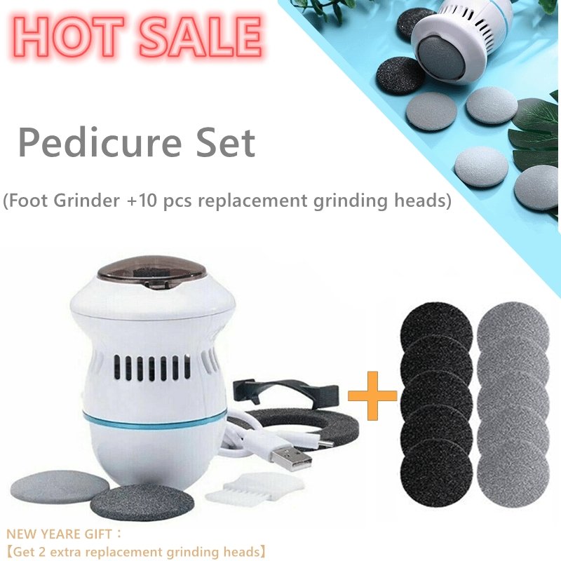 New Electric Foot Grinder Skin Hard Rupture Skin Trimmer Dead Skin - Home Essentials Store Retail