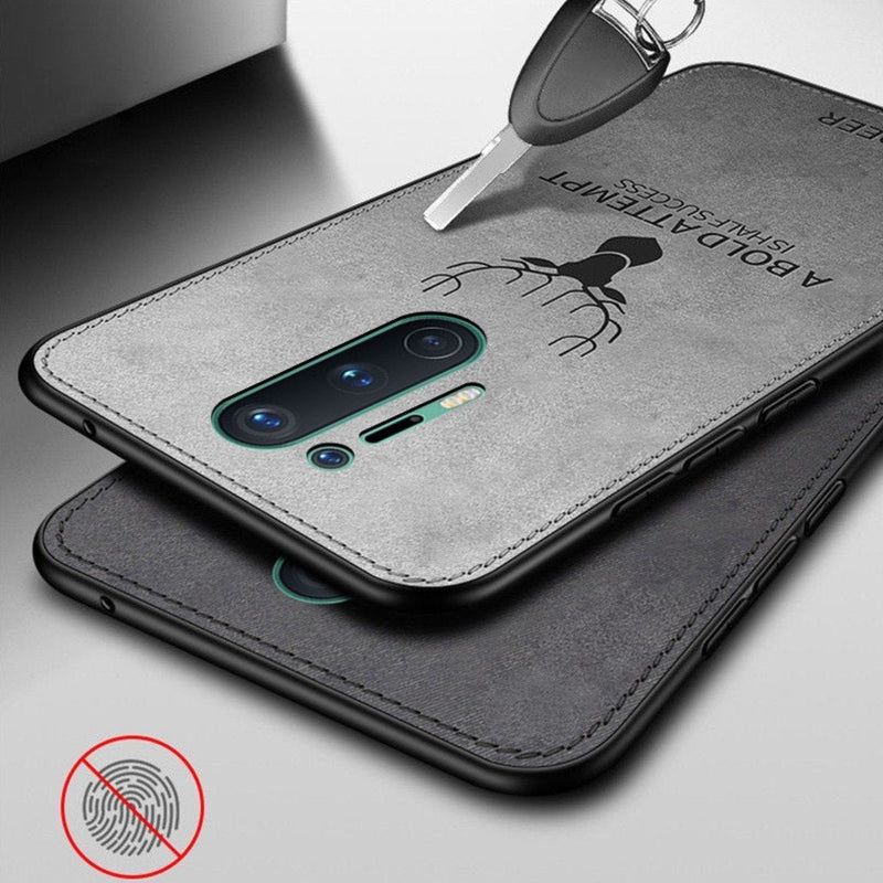 OnePlus 8/8 Pro (3 in 1 Combo) Deer Case + Hydrogel Film + Camera Lens Guard - Home Essentials Store Retail