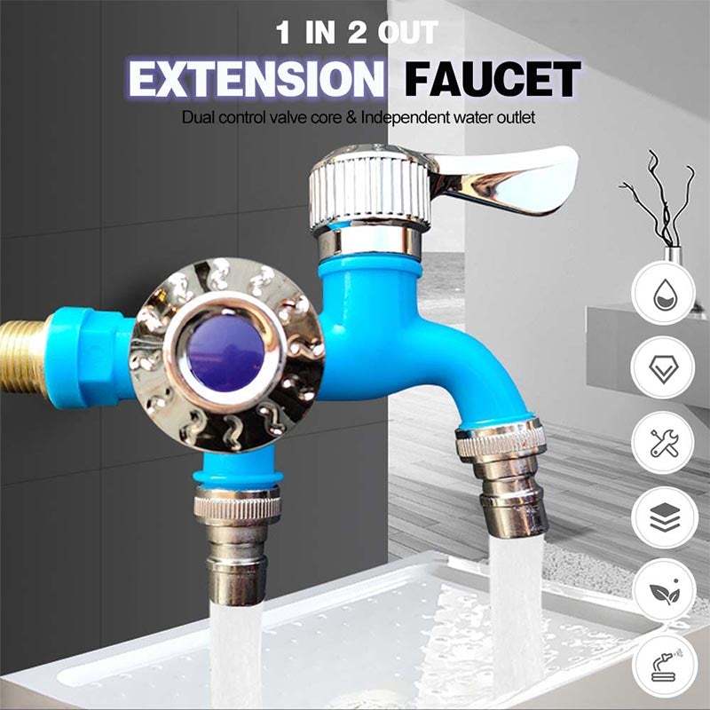 Outdoor Antifreeze Dual Control Faucet - Home Essentials Store Retail