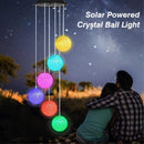 Outdoor Solar Particle Ball Wind Chime Lights - Home Essentials Store Retail