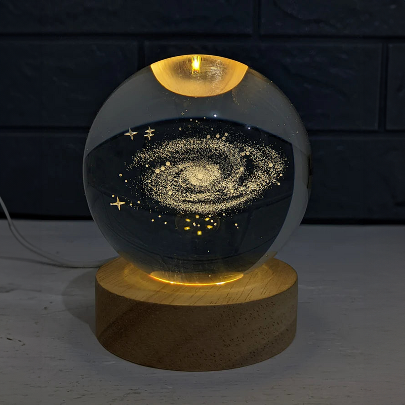 Glowing Crystal Ball Night Light