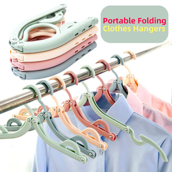 Portable Folding Travel Hangers - Home Essentials Store Retail