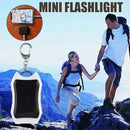 Portable Outdoor Waterproof Solar Power Bank Keychain - Home Essentials Store Retail