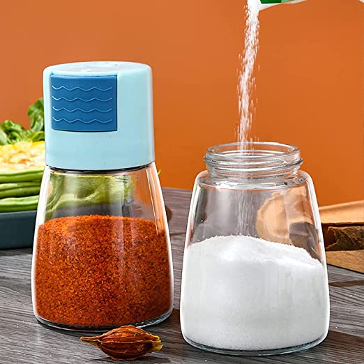 Salt Dispenser Glass Bottle - Home Essentials Store Retail