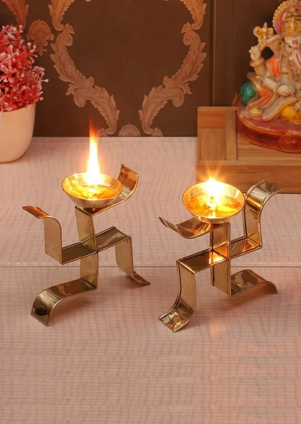 Satiya Brass Diya (Set of 2) - Home Essentials Store Retail