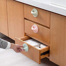 Self Adhesive Peel and Stick Plastic Handles Pull knob - Home Essentials Store Retail