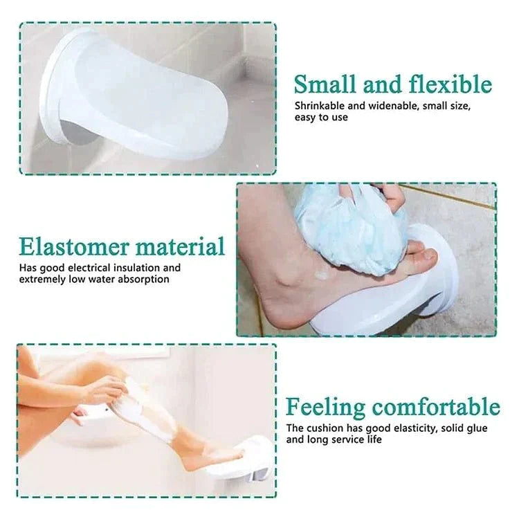 Shower Foot Rest Stand - Home Essentials Store Retail