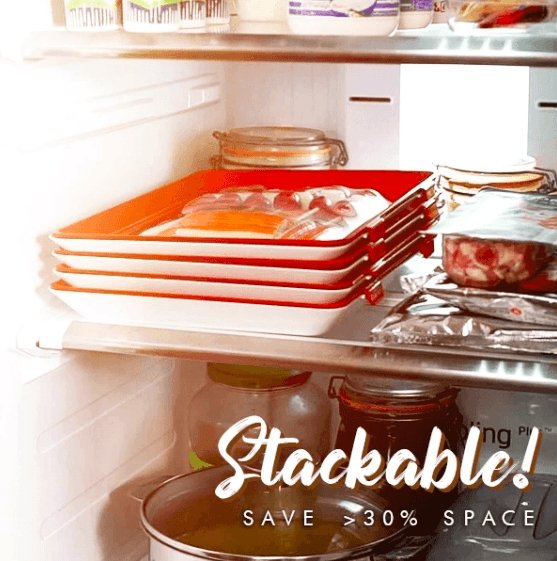 Stackable Food Preservation Tray - Home Essentials Store Retail