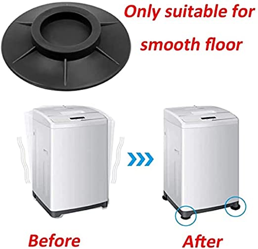 Super Vacuum Anti Slip Vibration Rubber Pad - Home Essentials Store Retail