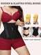 Women Waist Trainer with Zipper & Hooks